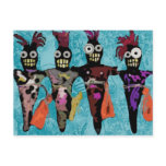 Voodoo Dolls Post Card