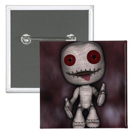 Voodoo Dolly Pinback Button