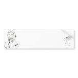 Voodoo Pincushion bumper stickers