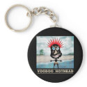 VooDoo Red Head keychains