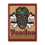 Voodoo  Spell Mask postcards