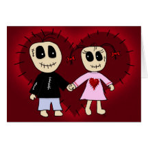 'Voodoo Valentine' Card