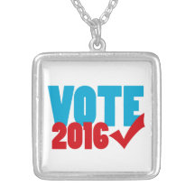 Vote 2016 custom necklace