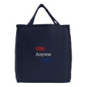 Vote Anyone! Embroidered Tote Bag embroidered bags