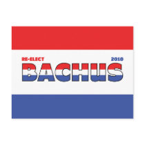 Vote Bachus 2010 Elections Red White and Blue Post Cards