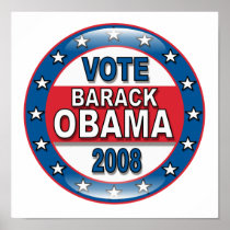 Vote Barack Obama 2008 Poster