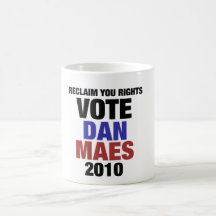 Vote Dan Maes Coffee Mug