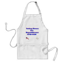 Vote Democrat Apron