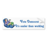 Vote Democrat Bumper Sticker bumper stickers