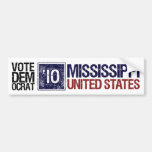 Vote Democrat in 2010 – Vintage Mississippi Bumper Stickers