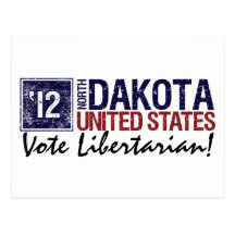 Vote Democrat in 2010 – Vintage North Dakota Post Card