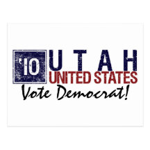 Vote Democrat in 2010 – Vintage Utah Post Cards