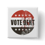 Vote Dent sticker buttons