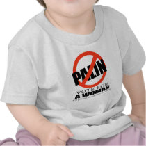 Vote for a woman who protects her kids t shirt