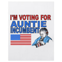 Vote for Auntie Incumbent Personalized Flyer