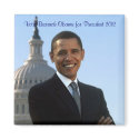 Vote for Barrack Obama for President 2012 magnets