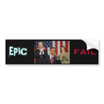 Vote for "change" = epic fail bumper stickers