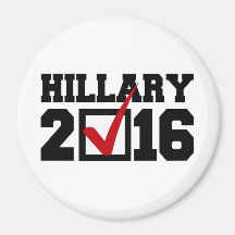 VOTE FOR HILLARY 2016.png Magnets