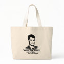 VOTE FOR LEVI AND HE'LL DO THE JOB NAKED bags