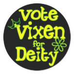 Vote for Me! Round Sticker