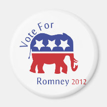 Vote for Mitt Romney 2012 Magnet