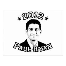 VOTE FOR PAUL RYAN 2012 POST CARD