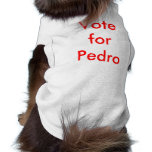 Vote for Pedro pet clothing