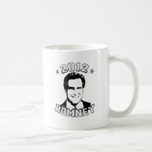 VOTE FOR ROMNEY 2012 MUG