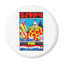 Vote For Zippy Fridge Magnets