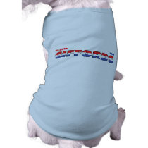 Vote Giffords 2010 Elections Red White and Blue Pet T Shirt