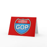 Vote GOP Card