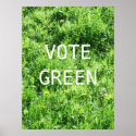 VOTE GREEN posters
