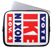 Vote Ike, Nixon in 1952 Laptop Sleeve