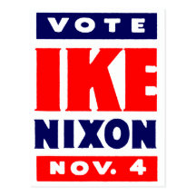 Vote Ike, Nixon in 1952 Post Cards