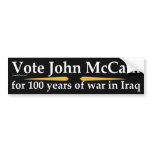 Vote John McCain bumper sticker