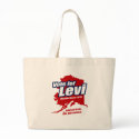 Vote Levi for Mayor and he'll do the job naked bags