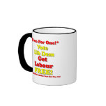Vote Lib Dem ~ Get Labour FREE!  ~ Political U.K Coffee Mugs