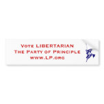 Vote Libertarian bumper stickers