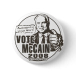 Vote McCain Button