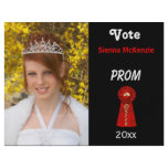 Vote me for Prom Queen (Red) flyers