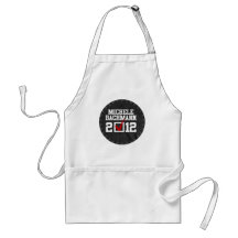 VOTE MICHELE BACHMANN (white) Apron