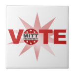 VOTE Mitt Romney 2012 Ceramic Tiles