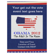 Vote Obama 2012 Custom Flyer