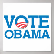 VOTE OBAMA 2012 - -.png Posters