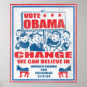 Vote Obama Poster posters