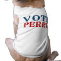 VOTE PERRY 2012 pet clothing