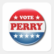 VOTE PERRY SQUARE STICKERS