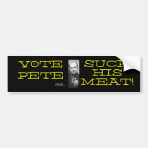 Vote Pete Bumper Sticker