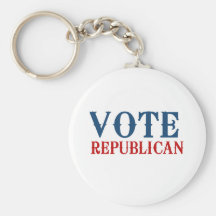 VOTE REPUBLICAN 2012 KEYCHAIN