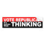 Vote Republican Bumper Sticker